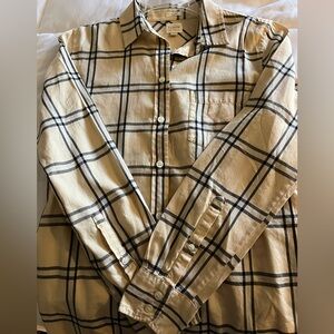 J. Crew NWOT long sleeve button up shirt